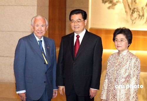 胡錦濤向羅格致唁電 對薩馬蘭奇病逝表哀悼